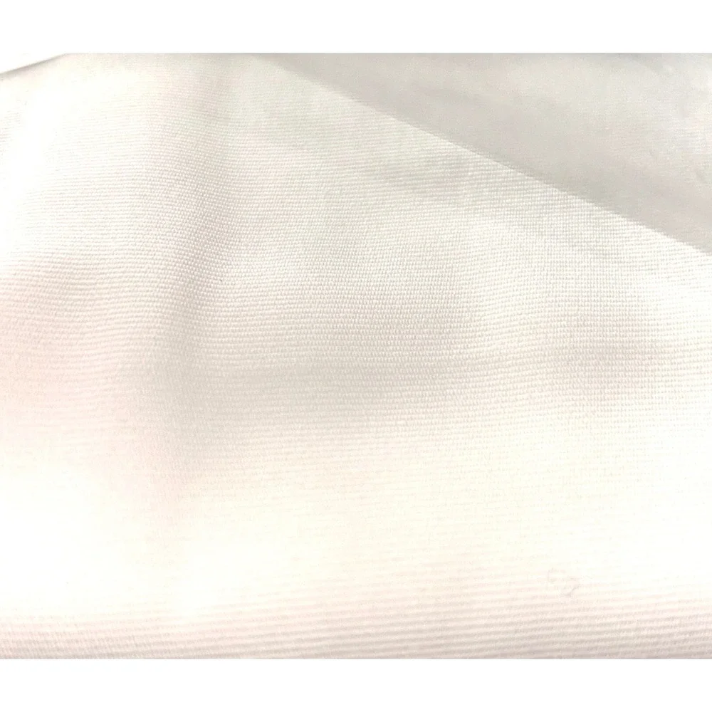 Pottery Barn Cameron Cotton Drape White 50x96 Pole Top Curtain Panel New